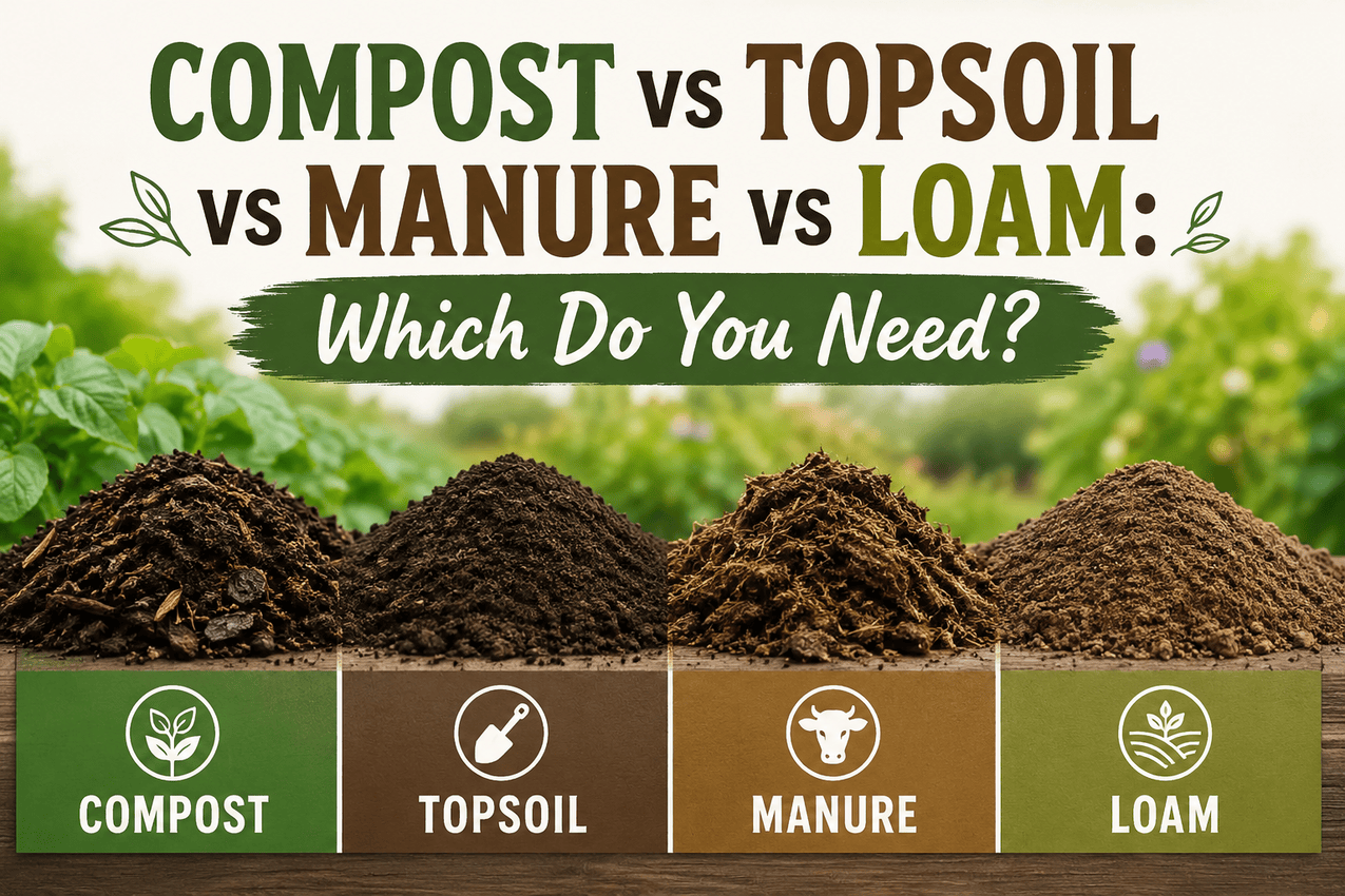 compost vs topsoil