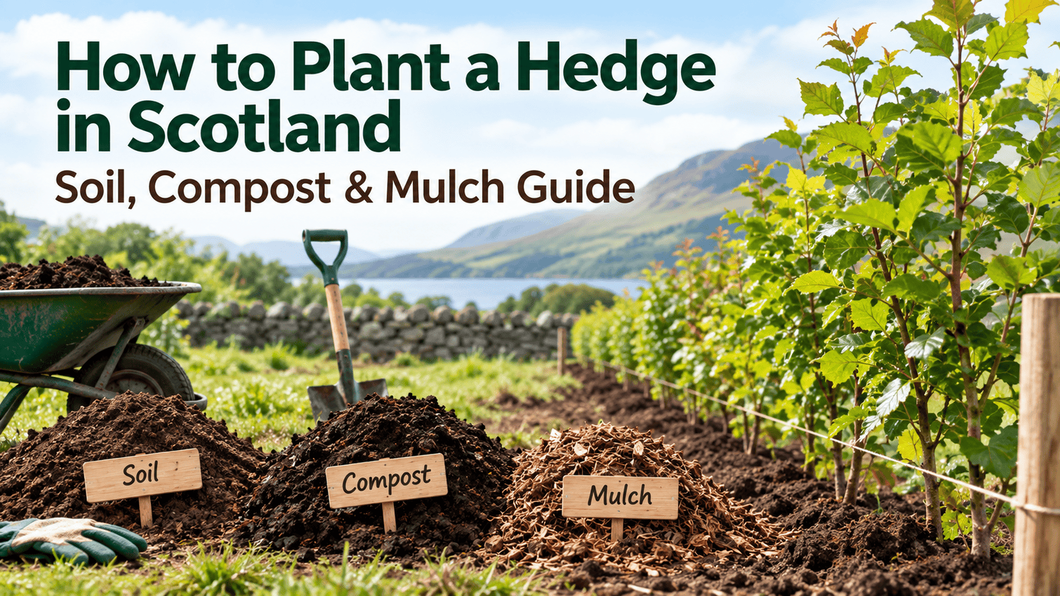how to plant a hedge