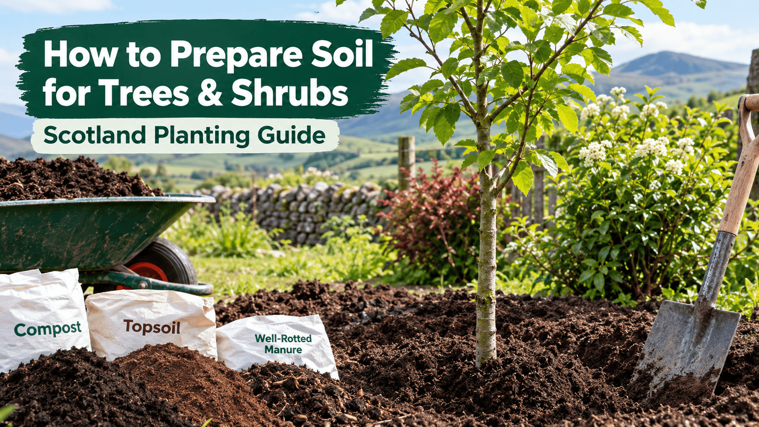 how to prepare soil for planting trees