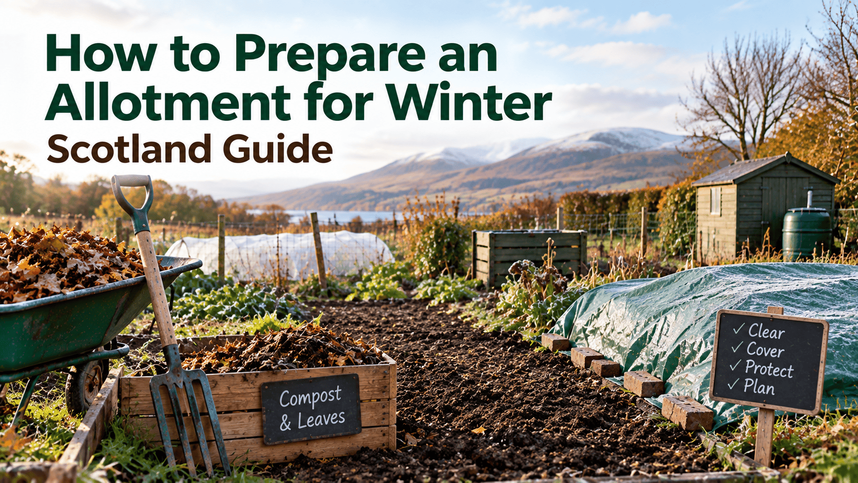 prepare allotment for winter